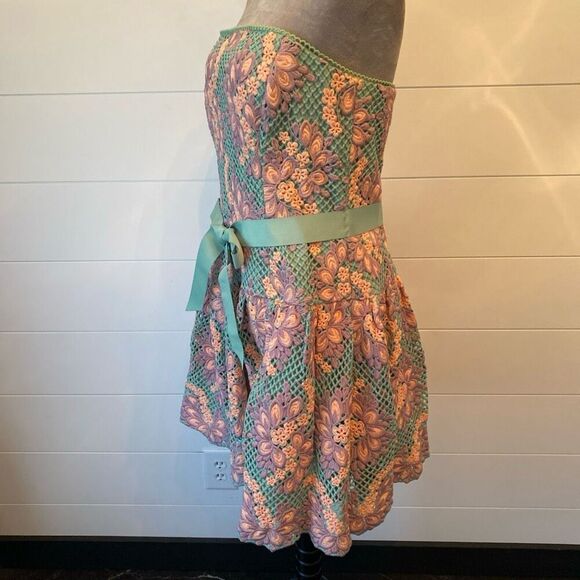 SHOSHANNA MIDNIGHT ESTER DRESS MINI COCKTAIL DRESS SIZE 12 - Picture 4 of 11